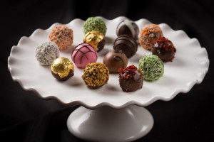 Belgian Chocolate Truffles  available as  Rs. 1000 for a box of 16